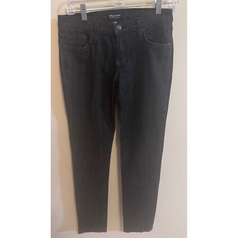 Truck Made in USA Black Skinny Jeans  Y2K Indie Grunge Denim Juniors   5